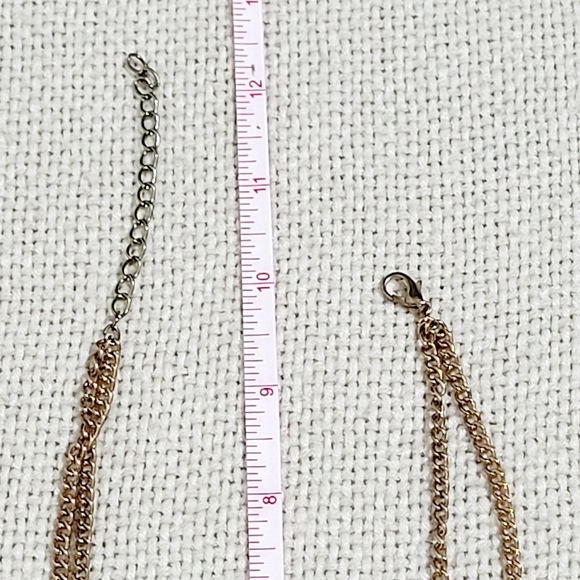 Pink & White Quartz and Alabaster Beaded Necklace - Picture 7 of 7